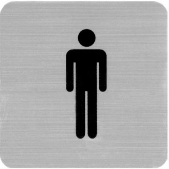 Next επιγραφή darwin "Wc ανδρών" 7,2x7,2εκ., 2χιλ. πάχος Next επιγραφή darwin "Wc ανδρών" 7,2x7,2εκ., 2χιλ. πάχος